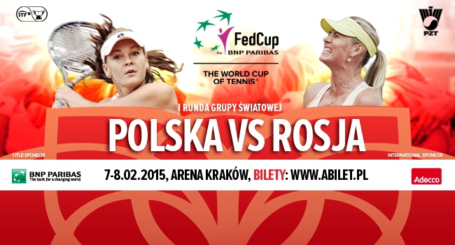 Bilety na Fed Cup by BNP Paribas: Polska - Rosja w sprzedaży od godz. 14